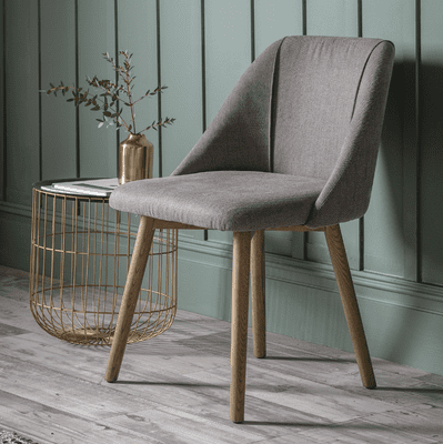 Slate Grey Dining Chair (PACK OF 2)