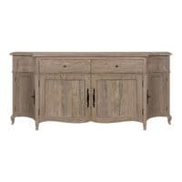Sofia French Curved Sideboard with 4 Doors - Prestige French Furniture