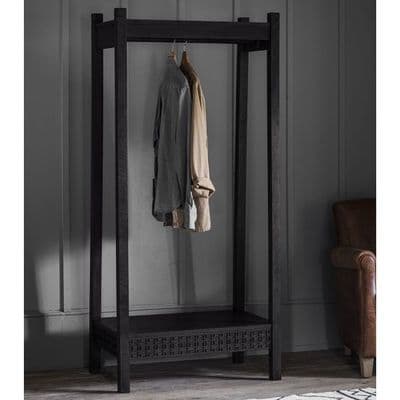 Spirit  Contemporary Charcoal Open Wardrobe