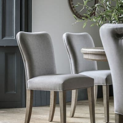 Toulouse Contemporary Upholstered Dining Chair (Pair)