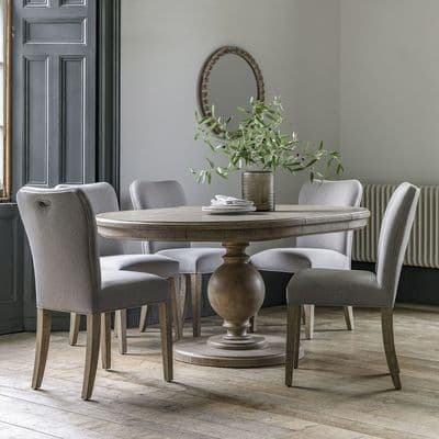 Toulouse Rustic Contemporary French Round Dining Table