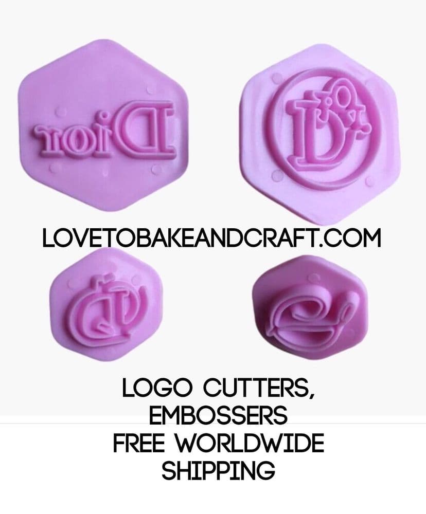 Dior style logo designer logo embosser cake logo embosser free