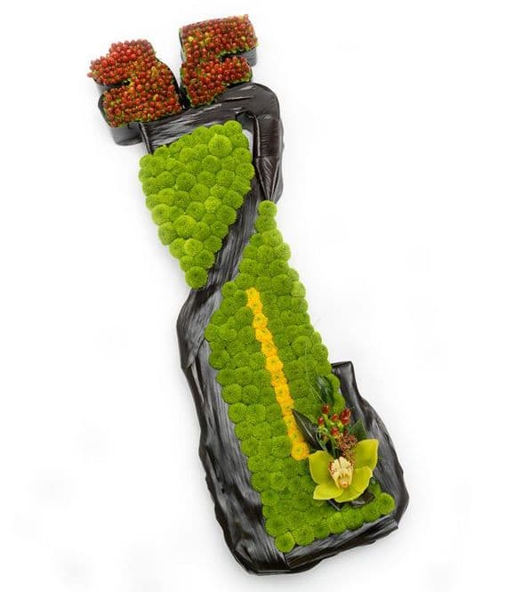 Green Golf Bag Tribute
