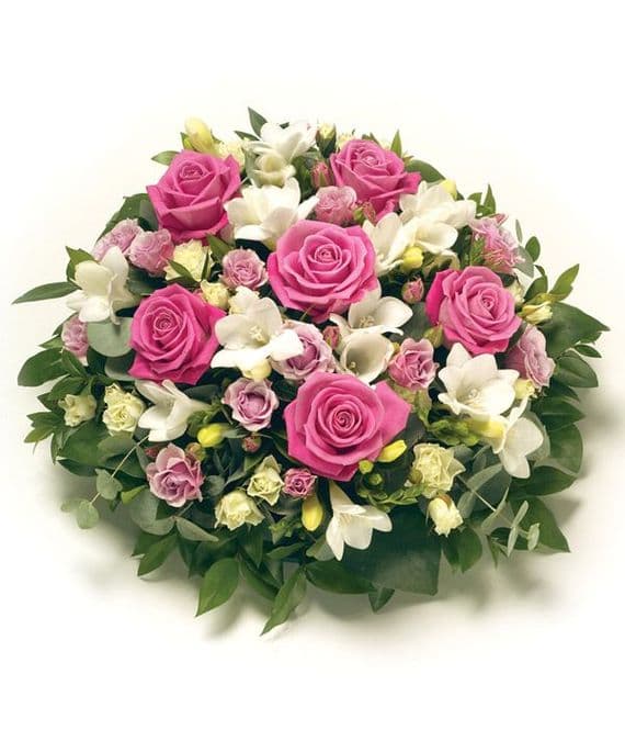Pink & White Posy