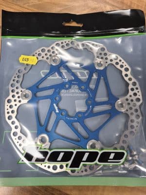 Hope Floating Disc Brake Rotor - 183mm - Blue