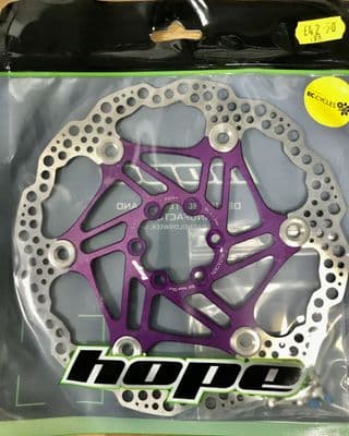 Hope Floating Disc Brake Rotor - 183mm - PURPLE