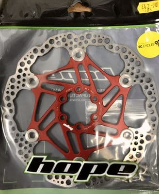 Hope Floating Disc Brake Rotor - 183mm - Red