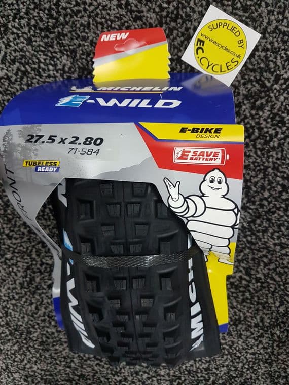 Michelin E-Wild 27.5x2.80 Front E-Bike Tyres