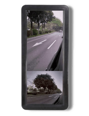 12.3″ Pillar Monitor with recording