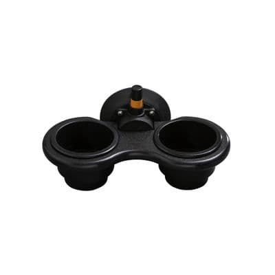 2-Cup Holder Vertical  Black