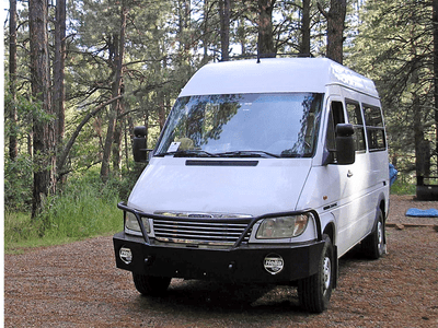 Aluminess Sprinter 03-06 Front Bumper No Brush Guard (Not Winch Compatible)