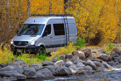 Aluminess Sprinter 07-16 Driver Side Ladder - High Roof