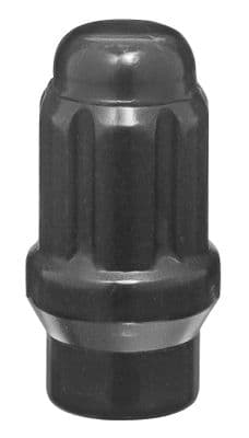 Black Spline Wheel Nuts M12x1.5 (extra thread)