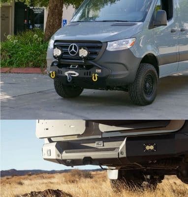 CAtuned Off-Road  winch and rear bumper ultimate protection  package