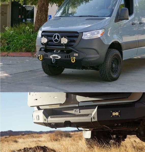 CAtuned Off-Road  winch and rear bumper ultimate protection  package