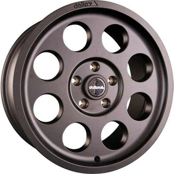 Delta4X4  Klassik 17X8 5 6x130mm +50   Black Matt to fit  Mercedes Sprinter