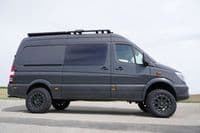 Delta4X4  Klassik_B 18X9 6x130 +45 Cb84.1 Black/Black Matt to fit Mercedes Sprinter '96 onwards
