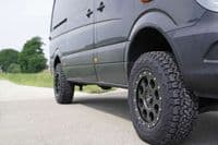 Delta4X4  Klassik_B 18X9 6x130 +45 Cb84.1 Black/Black Matt to fit Mercedes Sprinter '96 onwards