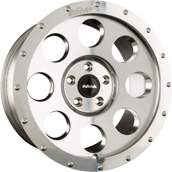 Delta4X4  Klassik_B 18X9 6x130 +45 Cb84.1 Polished to fit Mercedes Sprinter '96 onwards