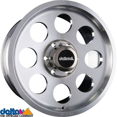 Delta4X4  Legacy Forged 18X9 5X120 +35 Cb65,1 Alloy Polished to fit VW T5 T6  and  Crafter 2019+