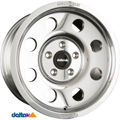 Delta4X4  Legacy Forged 18X9  Polished/Clearcoated to fit Fiat Ducato