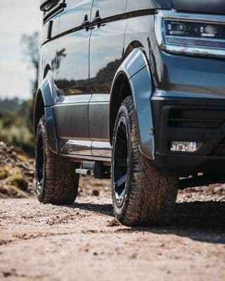 Delta4x4  Wheel Arch flares fro VW Crafter / MAN TGE