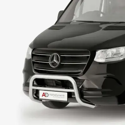 Eurobar | stainless steel front bar, high gloss - Sprinter 2018-
