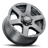 DD-100104 MV1 17x8 6-130 et40 CB84.1 Matte Black