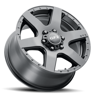 G-FX MV1 pcd 6/130 size 17 inch in Matte Black ET60
