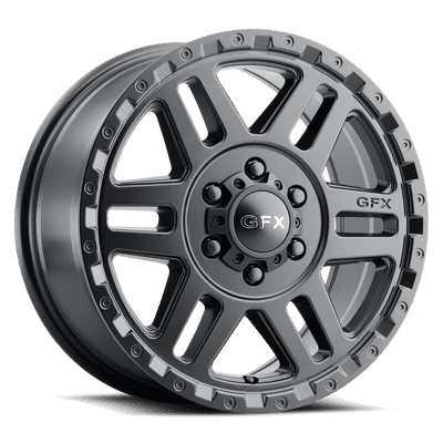 G-FX MV2 pcd 6/130 size 17 inch in Matte Black ET60