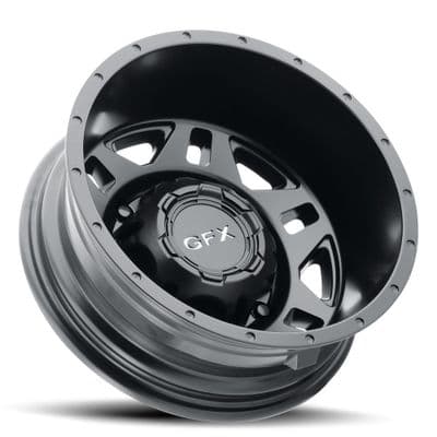 G-FX MV2 pcd 6/205 size 16 inch in Matte Black rear axle