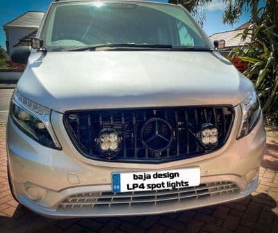 Gecko Van Chameleon Mercedes Vito | V Class W447  Floating spot light Mount