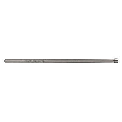 HMT Extra Long VersaDrive HoleCutter Guide Pin, 6.35x205mm, Pk 2