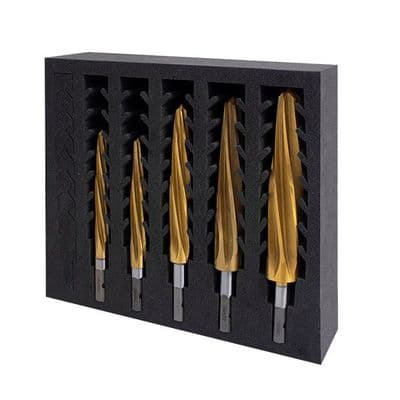HMT VersaDrive Impact Reamer Set, 1/2, 5/8, 3/4, 7/8, 1 1/16