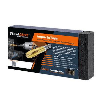 HMT VersaDrive ImpactaTap 4 Pc Set: M12, M16, M20, M24