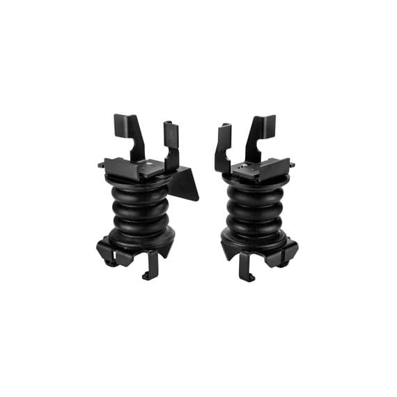 SumoSprings® are a patented suspension product designed to enhance load carrying ability, stabilize sway, and improve overall driver control and ride comfort. They are maintenance free, do not leak air, and do not require airlines or compressors. SumoSprings® are manufactured in a variety of heights, diameters and densities to support multiple front and rear applications. They are manufactured from proprietary closed micro-cellular urethane providing a smooth and progressive spring rate with superior damping properties.