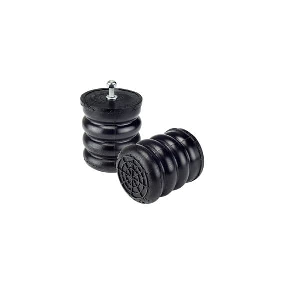 <p>SumoSprings® are a patented suspension product designed to enhance load carrying ability, stabilize sway, and improve overall driver control and ride comfort. They are maintenance free, do not leak air, and do not require airlines or compressors. SumoSprings® are manufactured in a variety of heights, diameters and densities to support multiple front and rear applications. They are manufactured from proprietary closed micro-cellular urethane providing a smooth and progressive spring rate with superior damping properties.</p><p></p><div class=