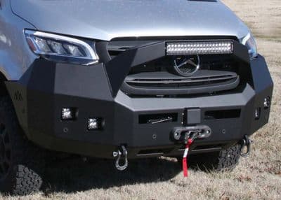 Mercedes Sprinter 2019+ onward Front Bumper  with light bar