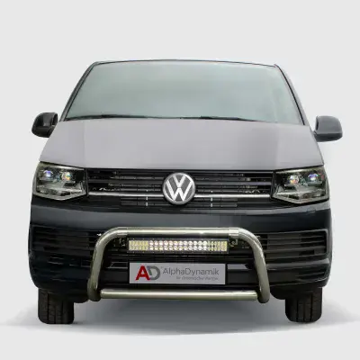 Series Eurobar | stainless steel front bar, high gloss- T6 2015-2019 facelift