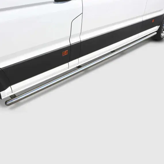 Stainless steel side bar for Transit from 2014/wheel base 3300mm (2)