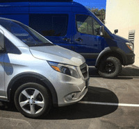 Terrawagen Mercedes Vito Fender Armour Kit 2014 And Up ( 8 Piece Kit )