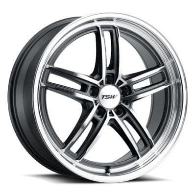 TSW SUZUKA GLOSS GUNMETAL W/MIRROR CUT FACE & LIP