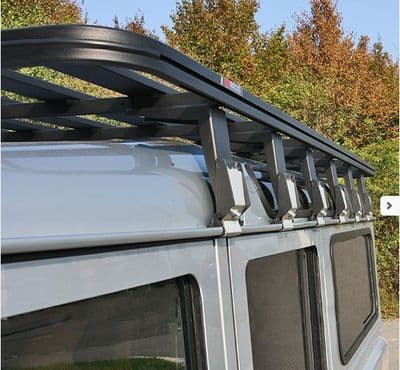 Upracks From 22Cm To 26 Cm - Pair  Clamp In Steel Black Powder Coated