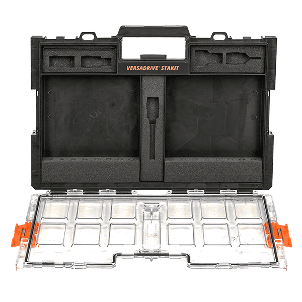 VersaDrive STAKIT Fullsize Top Case c/w 3 foam inserts for VersaDrive ...