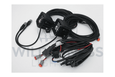 Wilderness Lighting Sprayer Boom Blue Lights + Free Wiring Kit