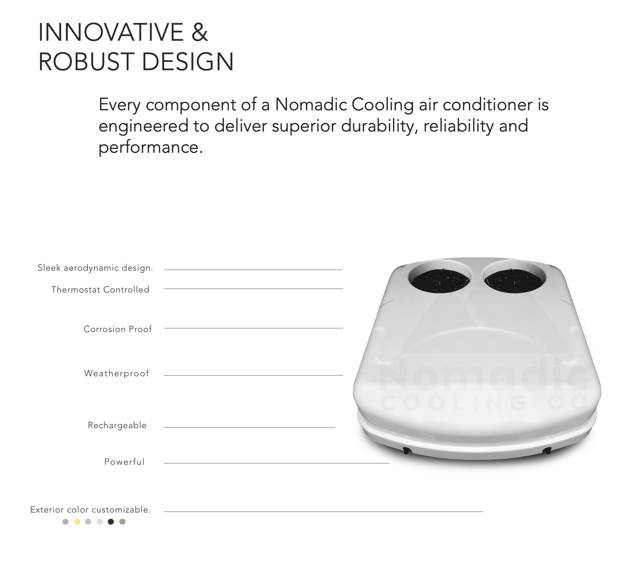 Nomadic Cooling