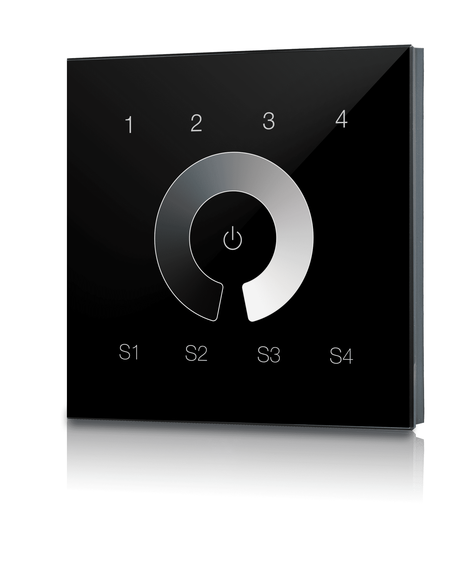 Smart Lighting Wall Controller Black