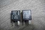 1/11297/87   34F231003   2 FIAT PANDA RELAYS