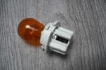 186 136  PY21W   MERCEDES BENZ W220 S CLASS WHITE REAR BACK LIGHT LAMP INDICATOR FLASHER BULB HOLDER