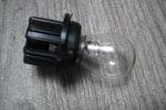 199 345  32CP P21W   MERCEDES BENZ W220 S CLASS BLACK REAR BACK LIGHT LAMP BULB HOLDER  BRAKE & TAIL